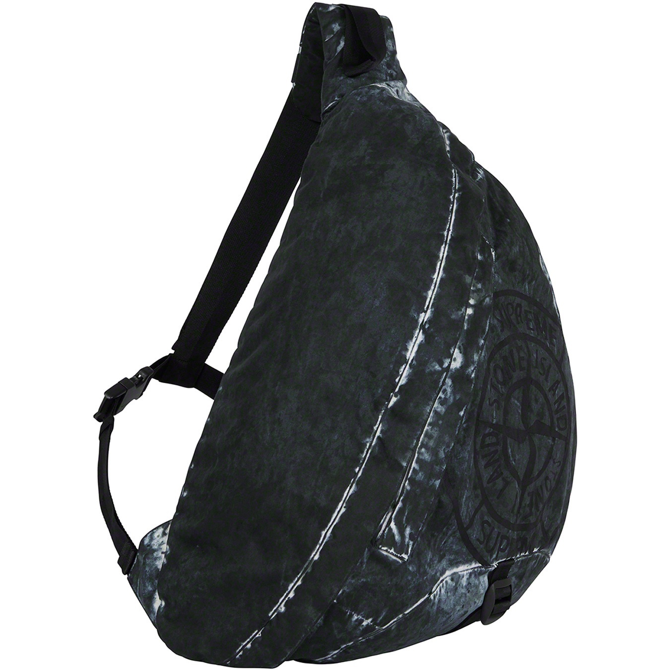 Supreme®/Stone Island® Painted Camo Nylon Shoulder Bag view 4